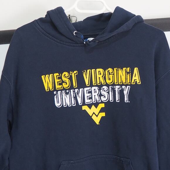 West‎ Virginia University Mountaineers Men's Size Large Hoodie NCAA Big 12 - Picture 2 of 10